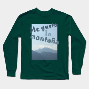 Love Mountains Long Sleeve T-Shirt